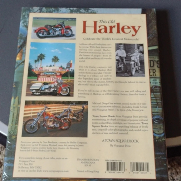Harley Davidson Hardcover Book - Picture 2 of 3
